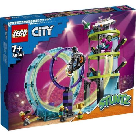 Lego City Provocarea Suprema De Cascadorii Pe Motocicleta 60361 - imagine 7
